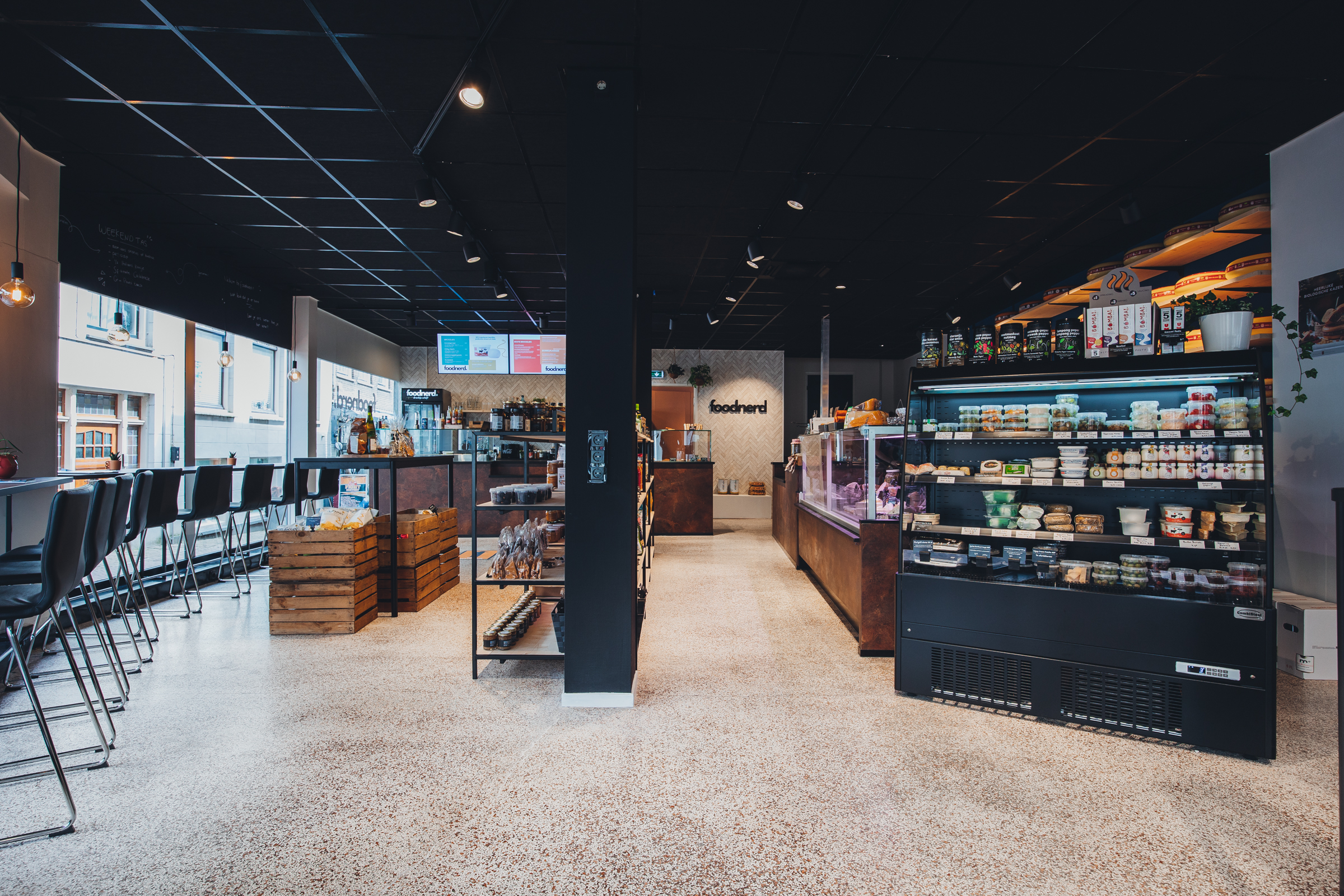 Geïntegreerde koeling voor verse producten