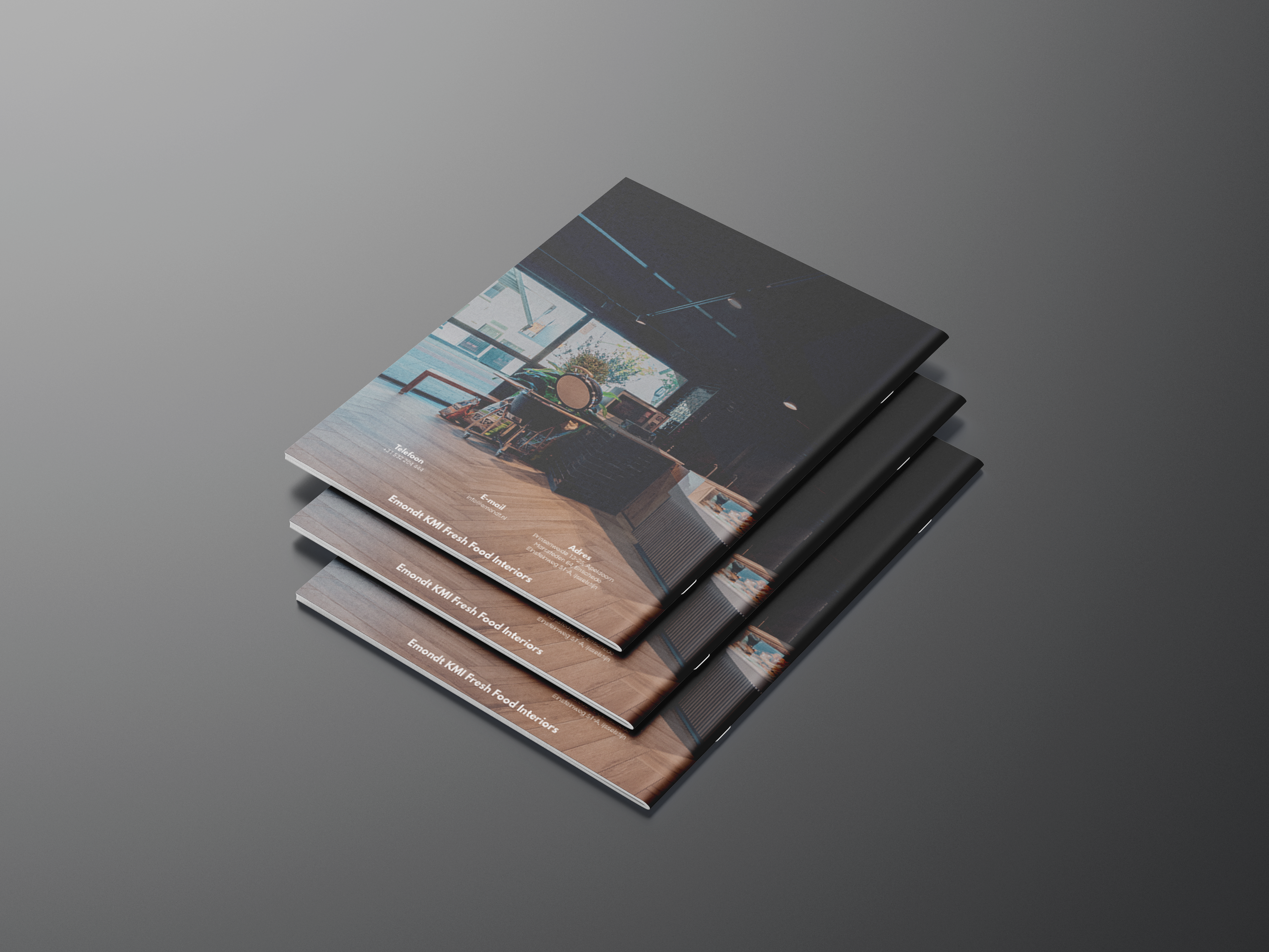 Achterkant van de interieurgids