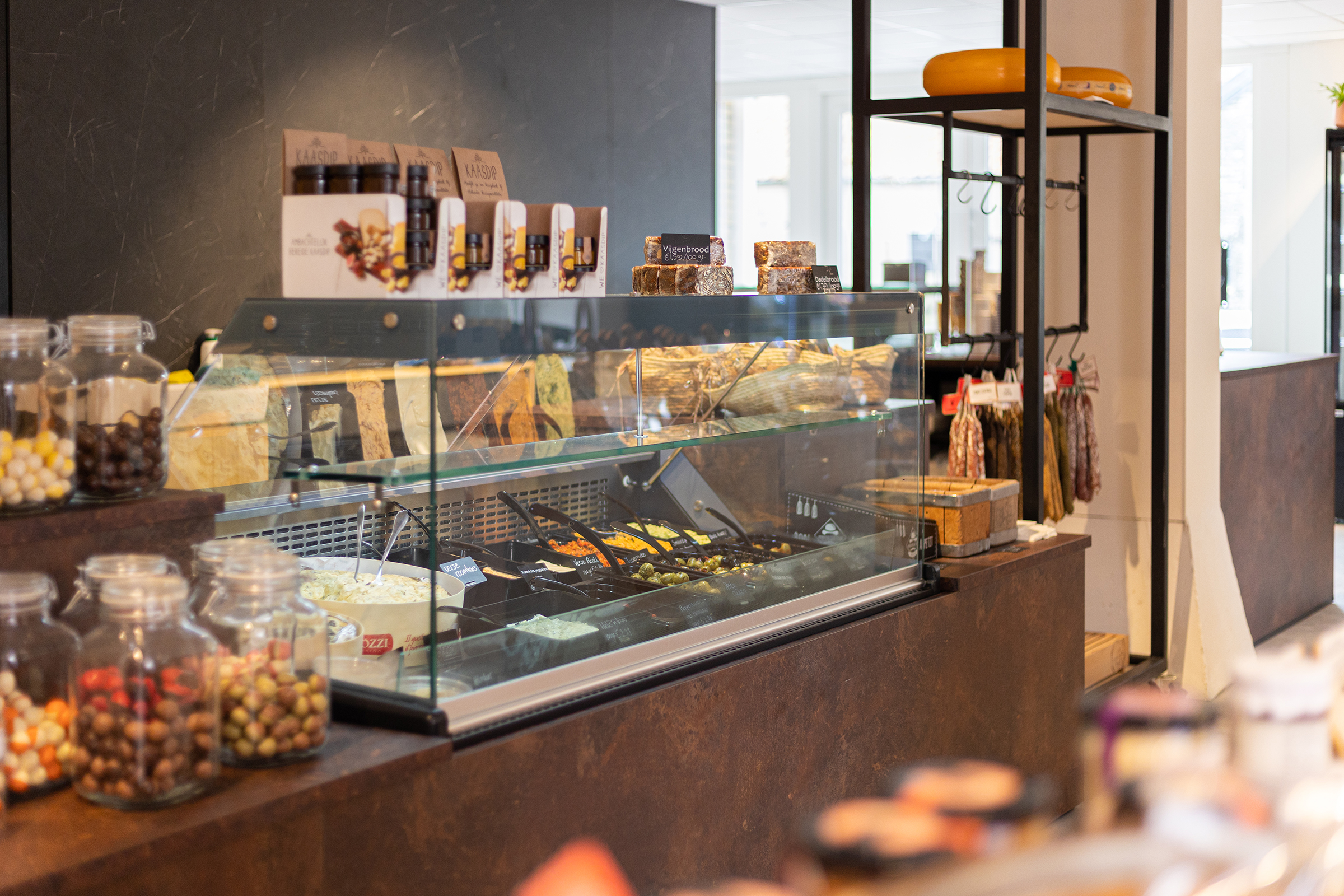 Interieurontwerp voor een kaasboerderij op Ameland