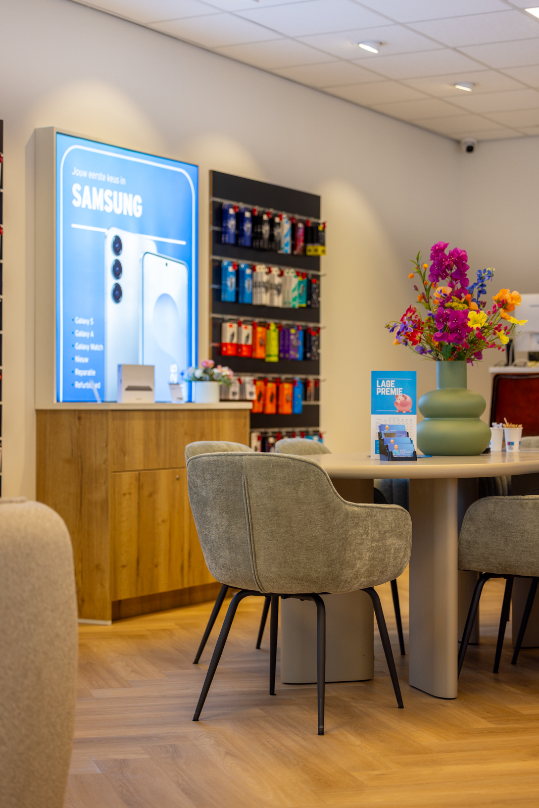 Detailopname van de afwerking